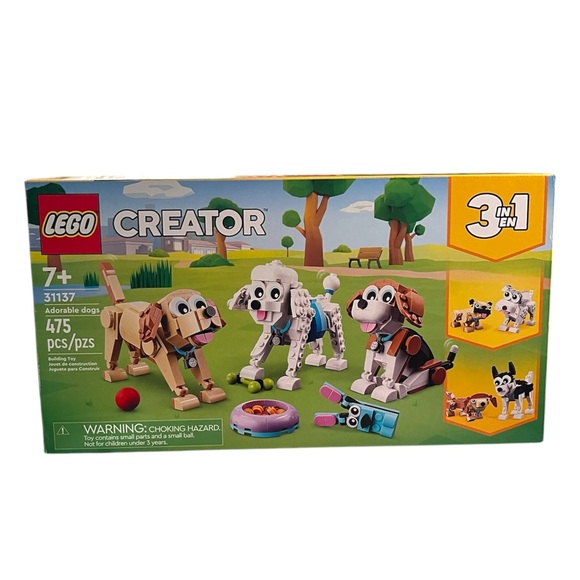 LEGO Creator 3-in-1 Adorable Dogs Set 31137 - Picture 1 of 5